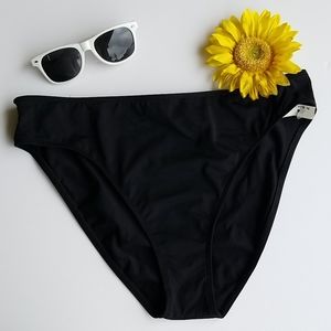 Ralph Lauren Black Swimsuit Separates Bikini Bottoms 14 New 4/25
